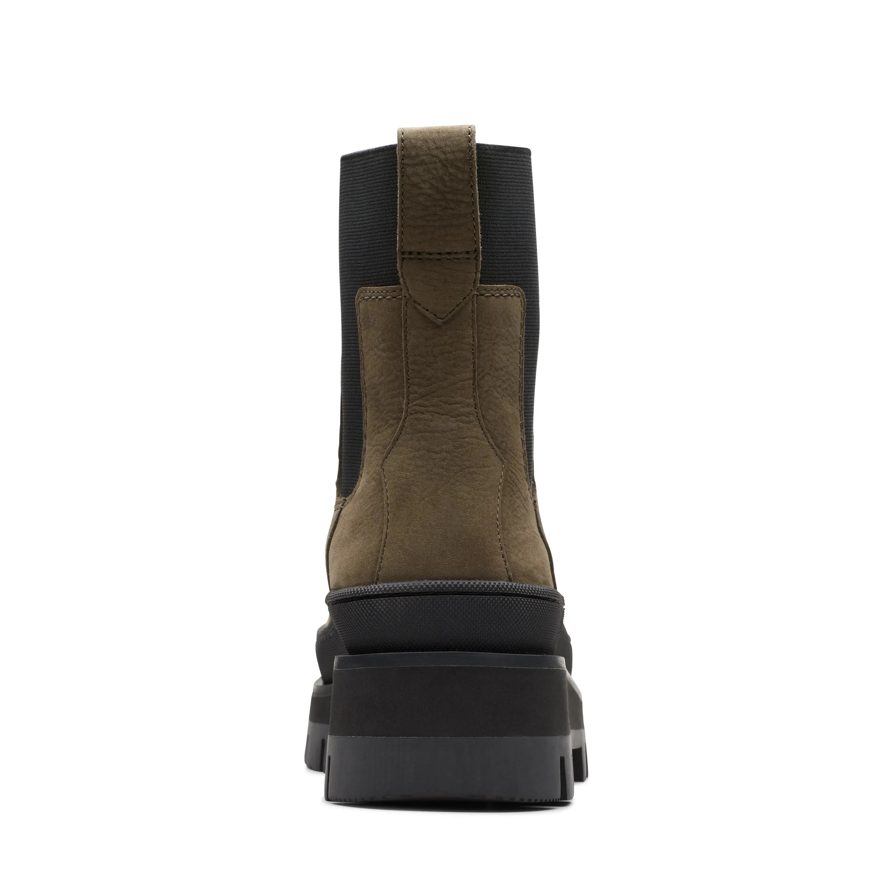 CLARKS | BOTAS CHELSEA MUJER | ORIANNA2 TOP DARK OLIVE NUBUCK | VERDEh