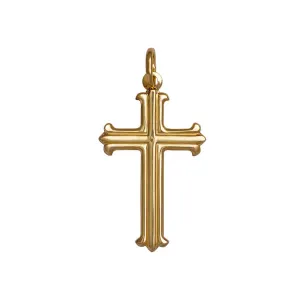 CROSS PENDANT - VERMEIL SILVER