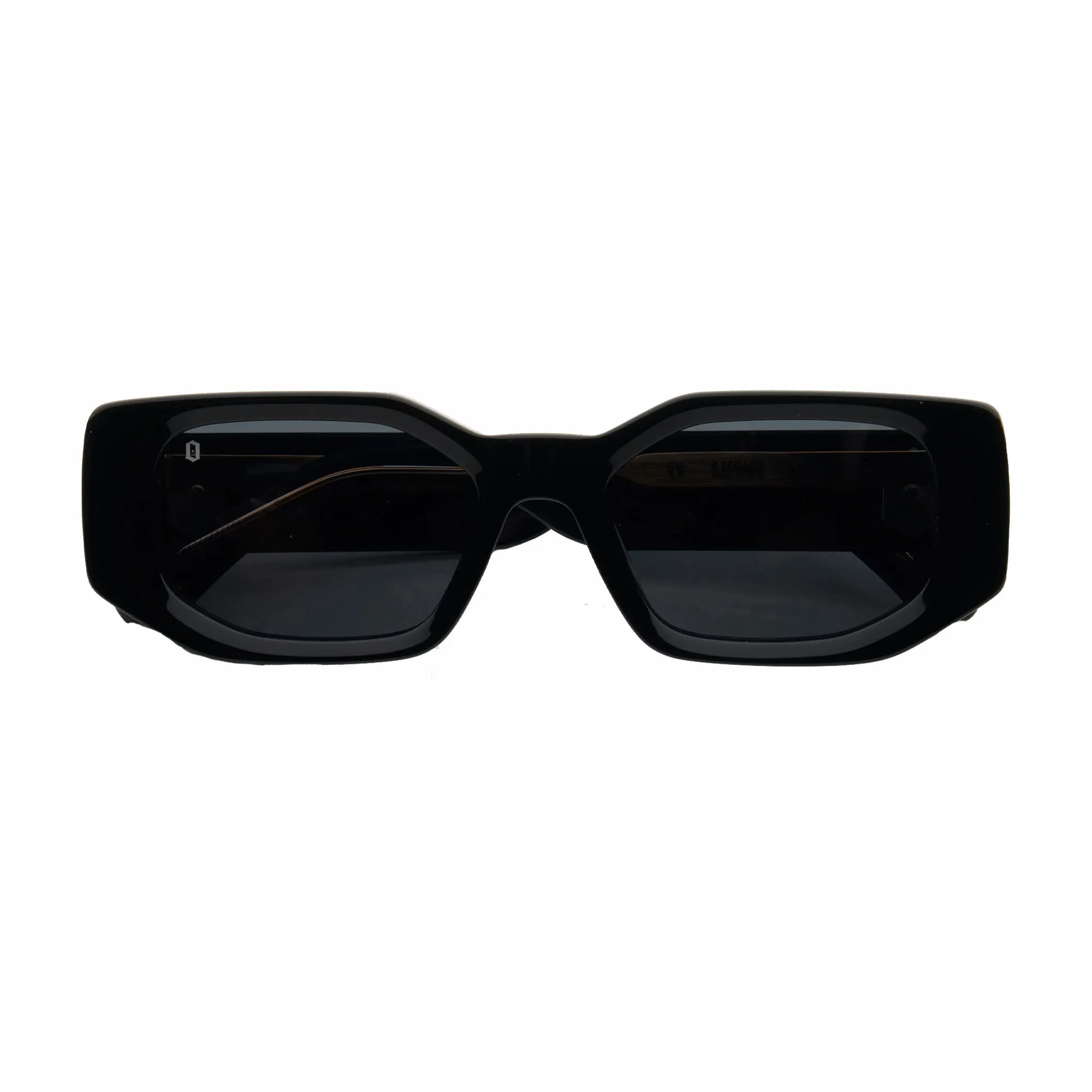 James Oro Black Amour Sunglasses (Black)