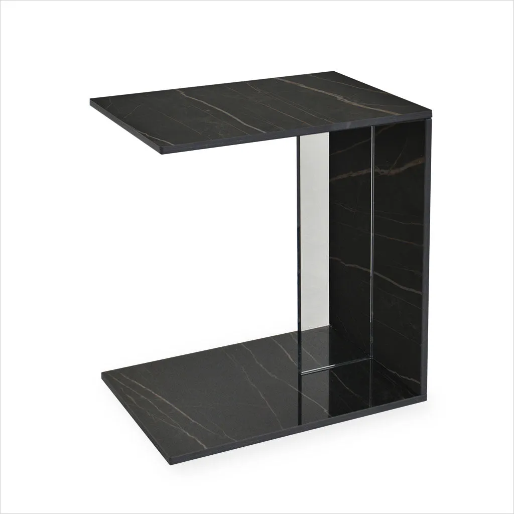 Luigina End Table - Noir Desire