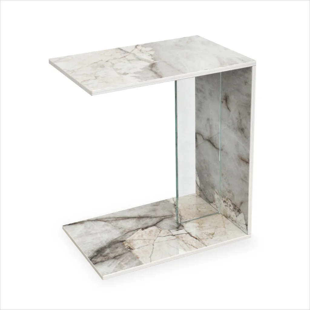 Luigina End Table - Precious Stone