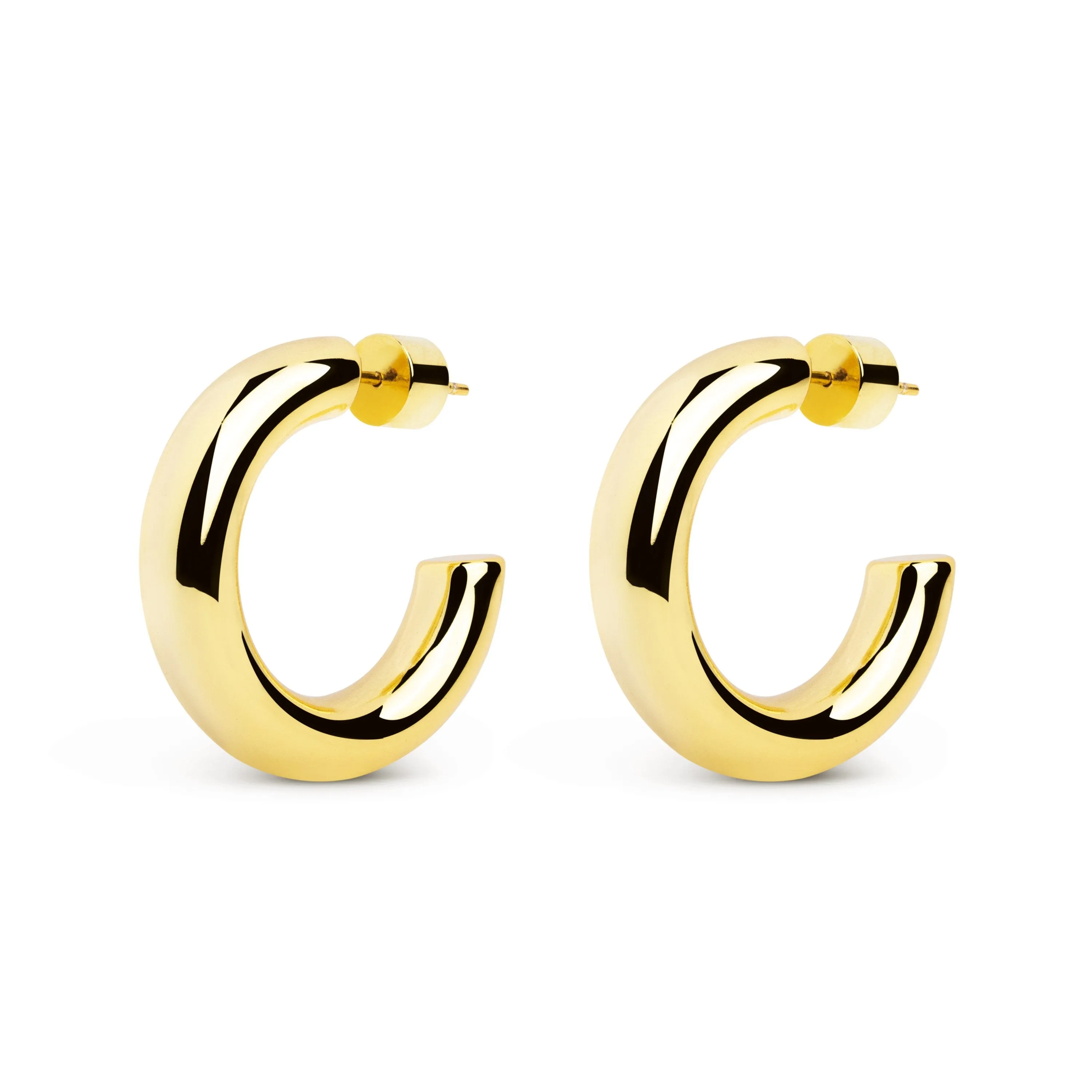 Mombasa Gold Hoop Earrings