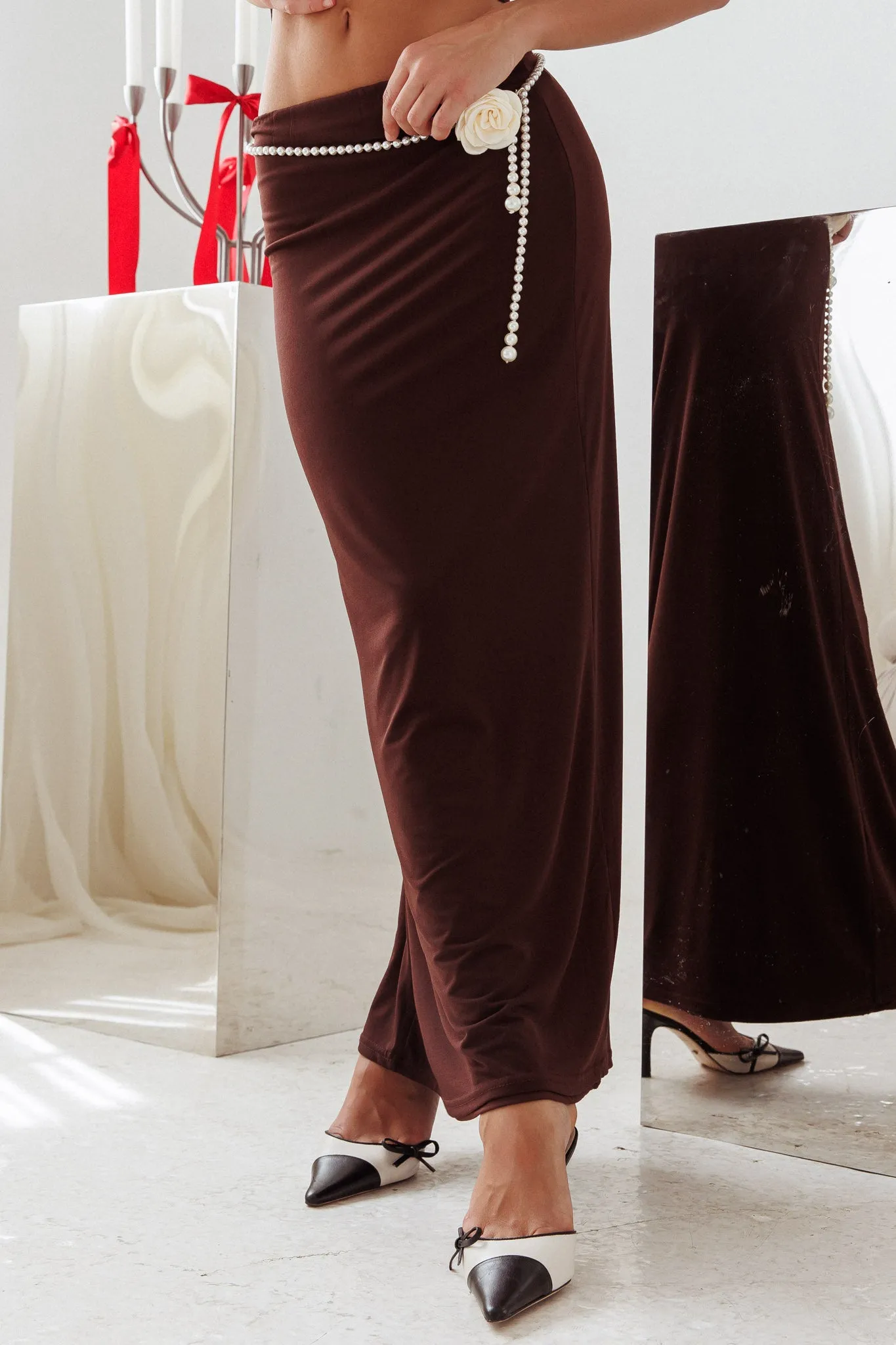 Palos Verdes Skirt Chocolate