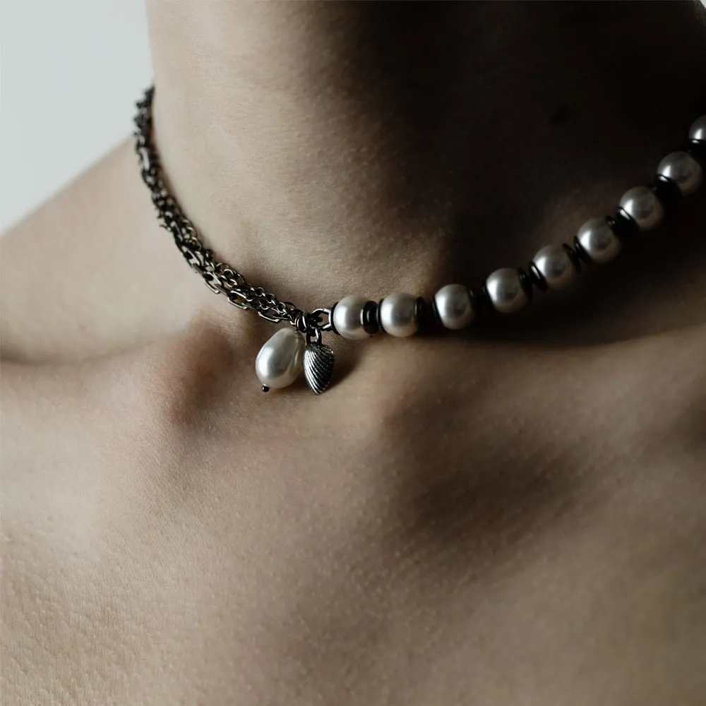 Pearls & Chains necklace - final sale